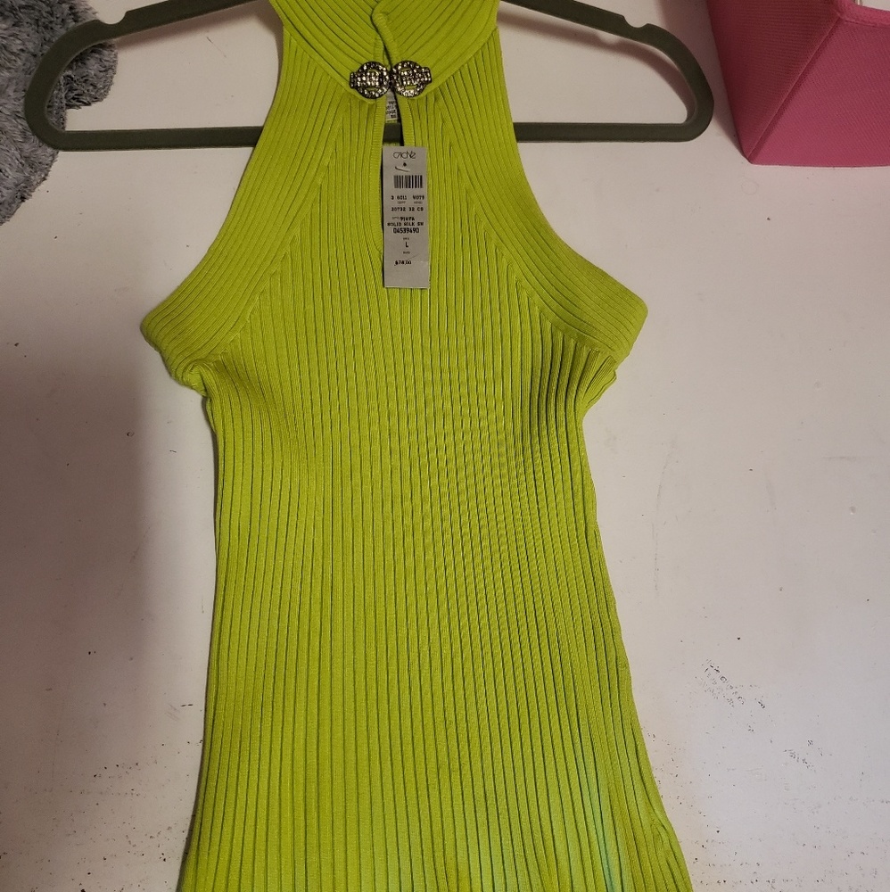 Cache sleeveless stretch top